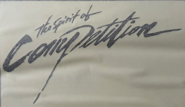 The Spirit of Competition Decal
